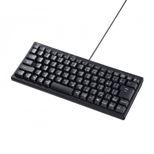 【アウトレット】USBハブ付コンパクトキーボード