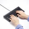 【アウトレット】USBハブ付コンパクトキーボード