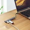 【アウトレット】USB Type-C USB2.0　4ポート スリムハブ