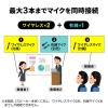 【アウトレット】ポータブルワイヤレスアンプ 200W出力 ワイヤレスマイク2本付属 キャスター付き