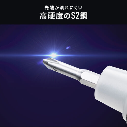 ペン型電動ドライバー USB Type-C充電式 ビット40種類付属 LED ペン型電動ドライバー USB Type-C充電式 ビット40種類付属 LED