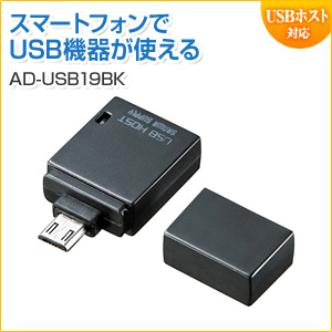 【処分特価】USBホストアダプタ(ブラック)