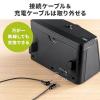 【アウトレット】手元スピーカー 有線 テレビスピーカー 10W高出力 5mケーブル 繰り返し使える充電式  ホワイト