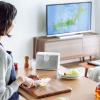 【アウトレット】手元スピーカー 有線 テレビスピーカー 10W高出力 5mケーブル 繰り返し使える充電式  ホワイト