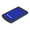 外付けハードディスク 4TB USB3.0 2.5インチ StoreJet 25H3B 耐衝撃 ブルー Transcend製