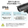 防犯カメラ ワイヤレスモニターセット 1台セット IP66防水防塵 屋外対応 ワイヤレスカメラ HDMI出力可能  SDカード/HDD録画 配線工事不要