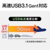 耐衝撃 ポータブルHDD 2TB USB3.1 アイロングレー Transcend StoreJet 25M3  外付けHDD