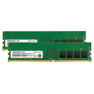 増設メモリ 16GB 2枚セット DDR4-3200 PC4-25600 U-DIMM 1Rx8 Dual Kit Transcend製