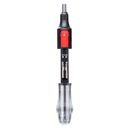 ドライバーセット 回転式ビット交換 ビット内蔵 11in1 ドライバー 精密