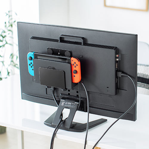 Nintendo Switch 本体 32GBSD 、ケース、ウォールマウント付 Z100-VESA003 レビュー / 【アウトレット】モニター裏収納 VESA