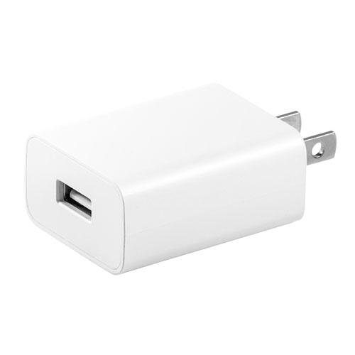【アウトレット】USB充電器 USB A 5V/2A出力 ホワイト
