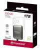ポータブルSSD 1TB MagSafe対応 USB-C接続 USB 20Gbps 最大2000MB/s  グレー Transcend ESD420