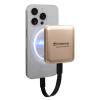 ポータブルSSD 1TB 最大2000MB/s iPhone MagSafe対応 4K ProRes撮影 USB 20Gbps 外付けSSD コンパクト ゴールド