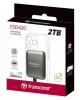 ポータブルSSD 2TB 最大2000MB/s iPhone MagSafe対応 4K ProRes撮影 USB 20Gbps 外付けSSD コンパクト グレー