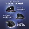 【アウトレット】ワイヤレスマウス VELZA サイドホイール/高速スクロール Bluetooth/2.4GHz 無線 静音 左右スクロール USB充電式