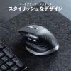 【アウトレット】ワイヤレスマウス VELZA サイドホイール/高速スクロール Bluetooth/2.4GHz 無線 静音 左右スクロール USB充電式