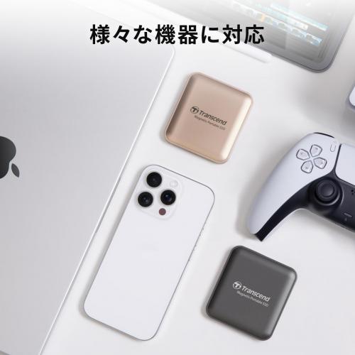 ポータブルSSD 4TB MagSafe対応 USB-C接続 USB 20Gbps 最大2000MB/s