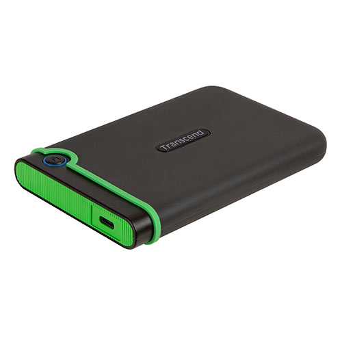 耐衝撃ポータブルHDD 2TB USB 3.1 Gen1 USB Type-C接続 Transcend