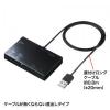 【残り在庫わずか!大特価商品】【アウトレット】USB2.0 カードリーダー ブラック