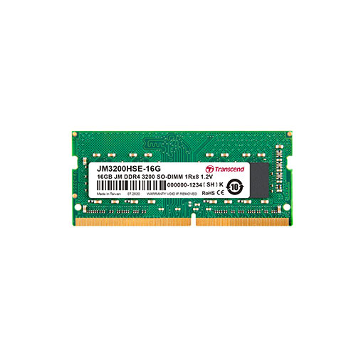 増設メモリ 16GB DDR4-3200 PC4-25600 SO-DIMM Transcend製