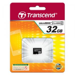 microSDHCカード 32GB Class4対応 Transcend製