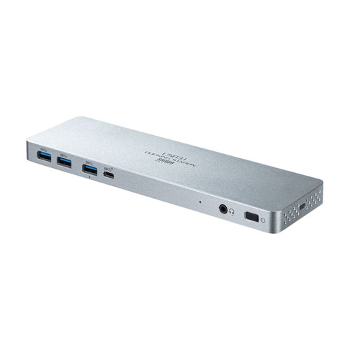 【アウトレット】USB Type-C ドッキングステーション 据え置きタイプ PD/60W対応 4K対応 9in1 HDMI×2 DisplayPort×2 Type-C×1 USB3.0×4 LAN