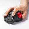 Bluetoothトラックボール 充電式 静音 5ボタン 親指操作タイプ