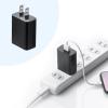 【アウトレット】USB充電器 2A出力 ブラック