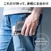 【アウトレット】スマートキーケース スマートキー2個収納 カード2枚収納 防水 防塵 止水ファスナー 外側ポケット付き キーリング付属 カーキ