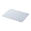 【アウトレット】ガラスマウスパッド 縦26cm 横35cm Mサイズ ホワイト