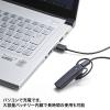 【アウトレット】Bluetoothヘッドセット 片耳タイプ 音楽・ワンセグ対応 ブラック