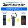 【アウトレット】Bluetoothヘッドセット 片耳タイプ 音楽・ワンセグ対応 ブラック