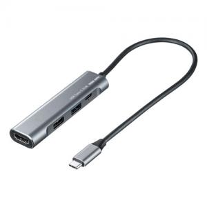 【アウトレット】HDMIポート付 USB Type-Cハブ