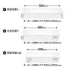 【アウトレット】USB Type-C接続ハブ付き机上ラック(ホワイト)