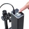 デジタル顕微鏡 USB接続 倍率280倍 オートフォーカス 遠距離撮影 レンズ角度調整可能