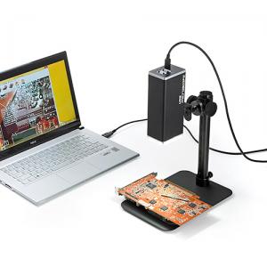 USB接続でデータ転送可能なコンパクトデジタル顕微鏡 USB接続でデータ転送可能なコンパクトデジタル顕微鏡
