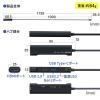 ◆セール◆USB Type-C ドッキングステーション モバイルタイプ PD60W対応 4K対応 4in1 HDMI Type-C USB3.2 USB2.0 ケーブル1m
