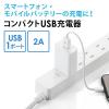【アウトレット】USB充電器 1ポート 2A コンパクト PSE取得 iPhone/Xperia充電対応
