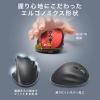 【アウトレット】ワイヤレス充電マウス Qi対応 Bluetooth 2.4GHzワイヤレス 5ボタン ブルーLEDセンサー ブラック