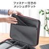 【アウトレット】セミハード ガジェットケース XLサイズ 13.3インチ ノートPC対応 ブラック