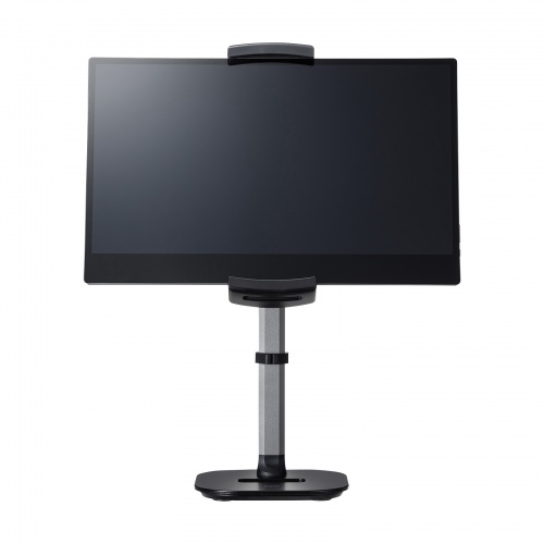 モバイルモニター用伸縮アームスタンド(高さ調節タイプ)【メモリ