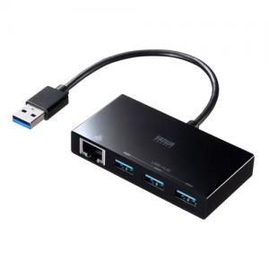 USB3.1 Gen1 ハブ付き ギガビットLANアダプタ
