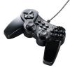 【アウトレット】多ボタンゲームパッド(16ボタン・全ボタン連射対応・アナログ・デジタル・Xinput対応・振動機能付・日本製高耐久シリコンラバー使用・windows専用)