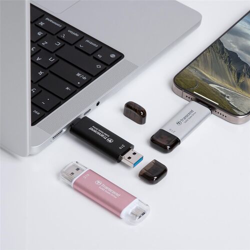 スティックSSD 1TB USB 10Gbps USB A USB-C デュアルコネクタ ピンク