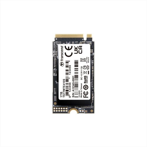 M.2 SSD 1TB NVMe PCIe Gen4×4 Type 2242 Read 5000MB/s SLCキャッシュ MTE410S Transcend製