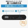 4K対応メディアプレーヤー HDMI RCA SDカード USBメモリ 動画 画像 音楽