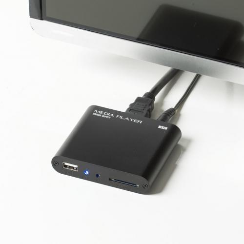 4K対応メディアプレーヤー HDMI RCA SDカード USBメモリ 動画 画像