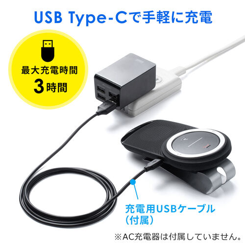 車載スピーカーフォン通話 音楽再生 Bluetooth4.1【メモリダイレクト】