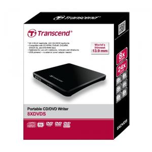 外付けDVDドライブ USB接続 ブラック Transcend【メモリダイレクト】