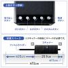 【アウトレット】フィルムスキャナ 35mm ネガ デジタル化 ポジ対応 高画質 自動送り 7200dpi CCDスキャン ゴミほこり傷補正機能付き